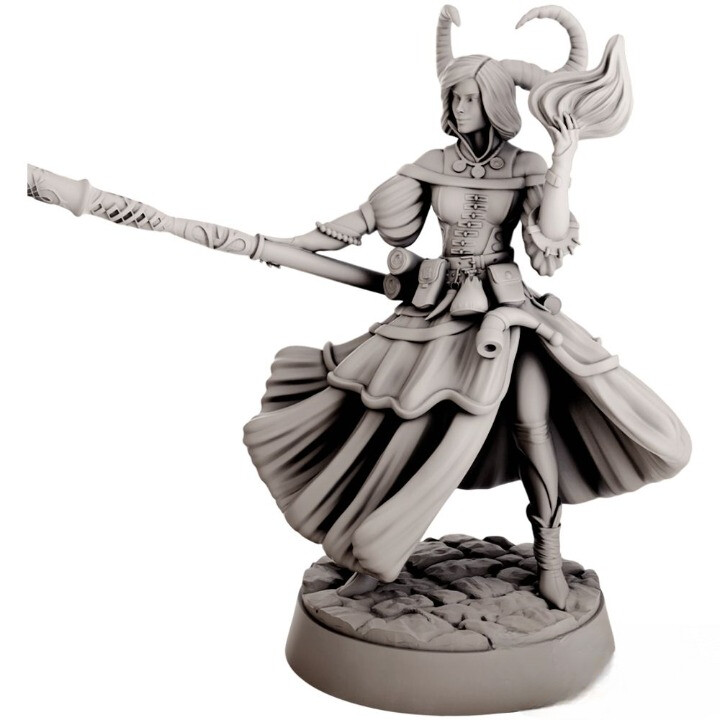 Миниатюра "Демонорождённая заклинательница Скаира"