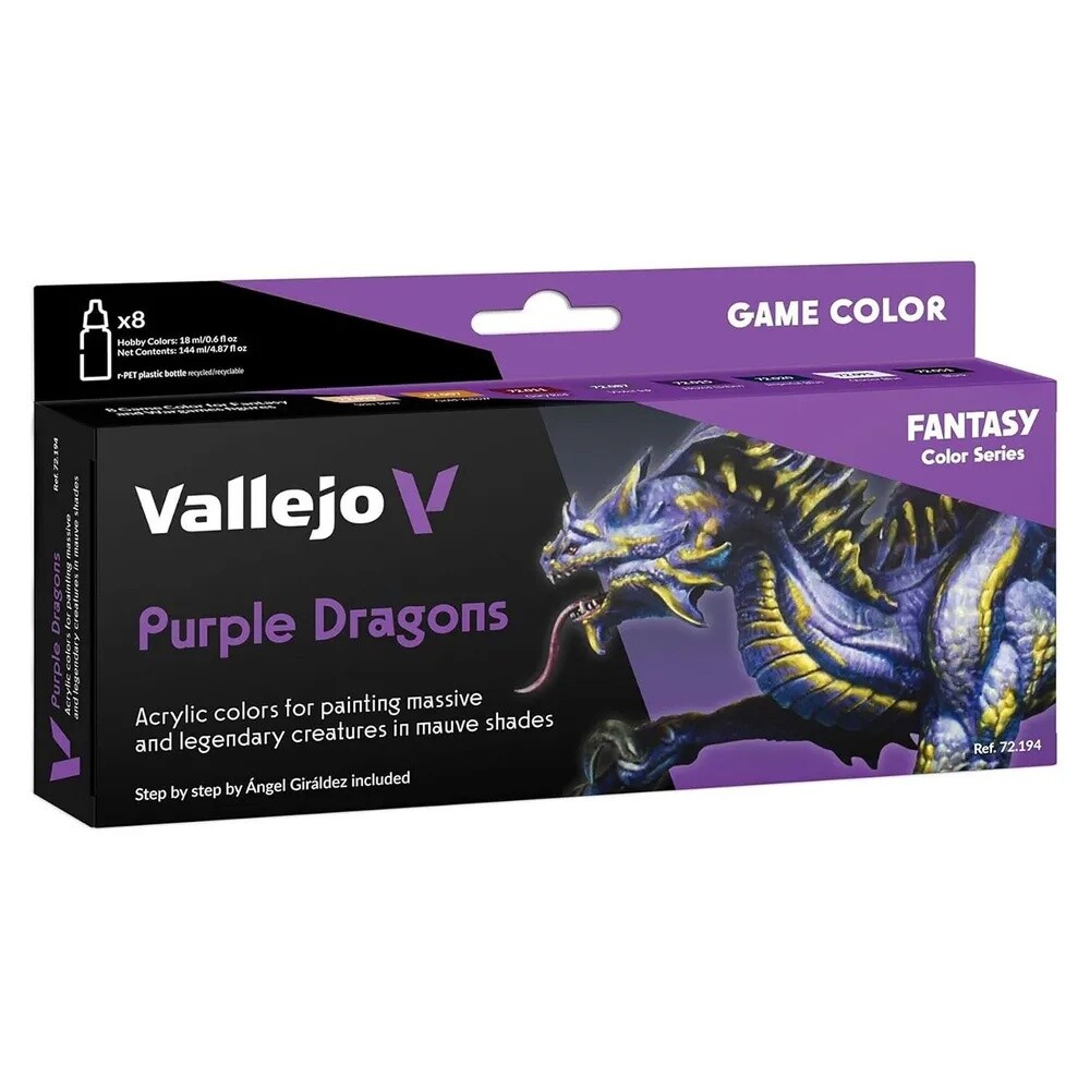 Vallejo Fantasy: Purple Dragons 72.194 (8)