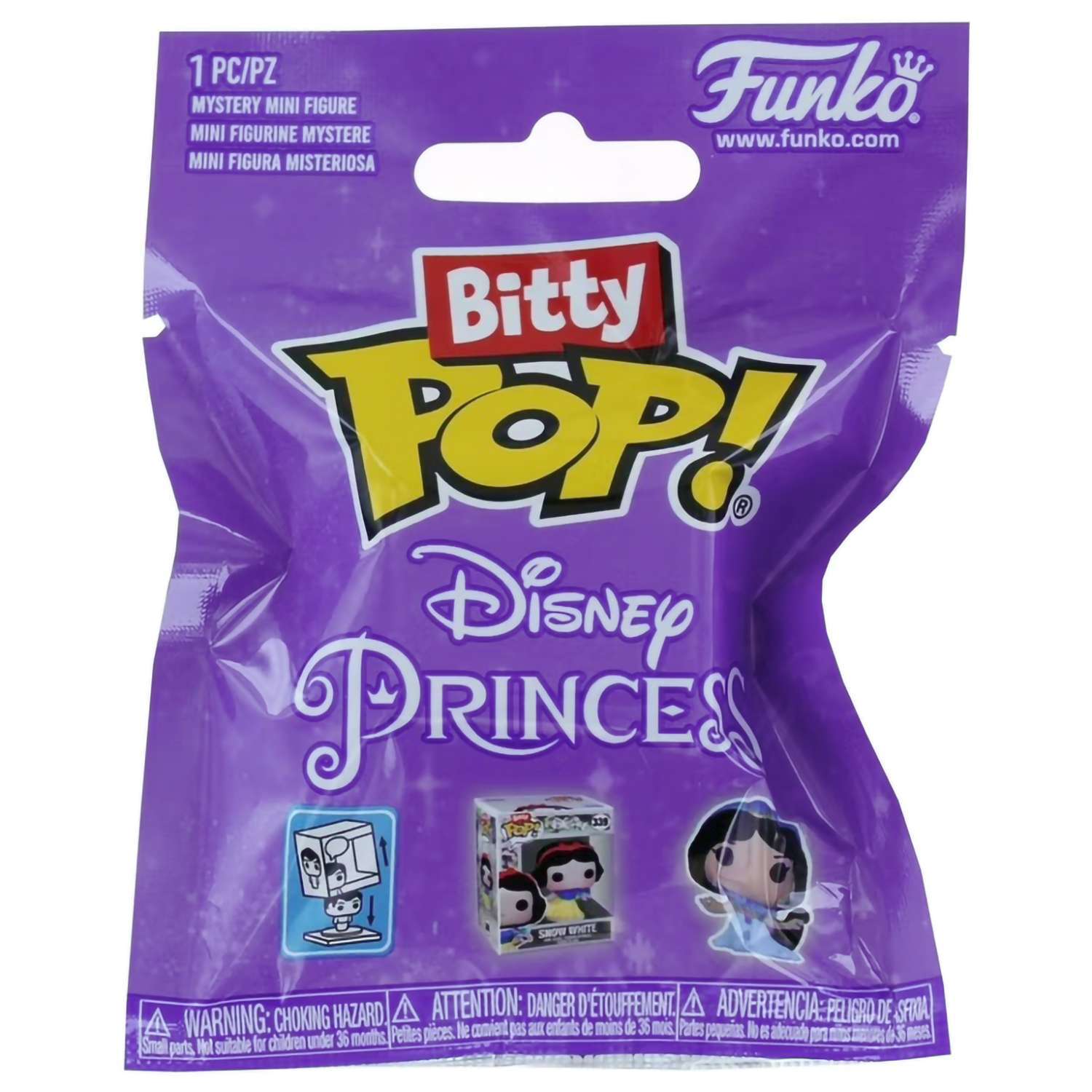 Фигурка Funko Bitty POP! Disney Princesses Mystery 1 штука в асс.