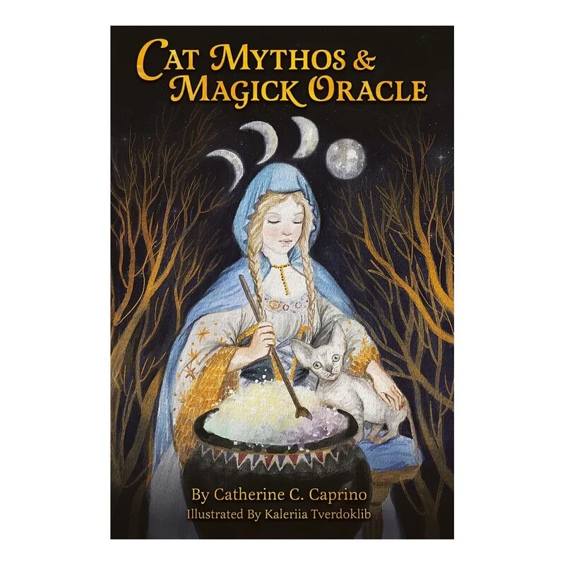 Карты Оракул "Кошачьи мифы и магический оракул" / "Cat Mythos & Magick Oracle"