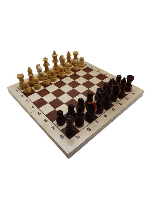 Шахматы "Гроссмейстерские" в доске (430*410*28)