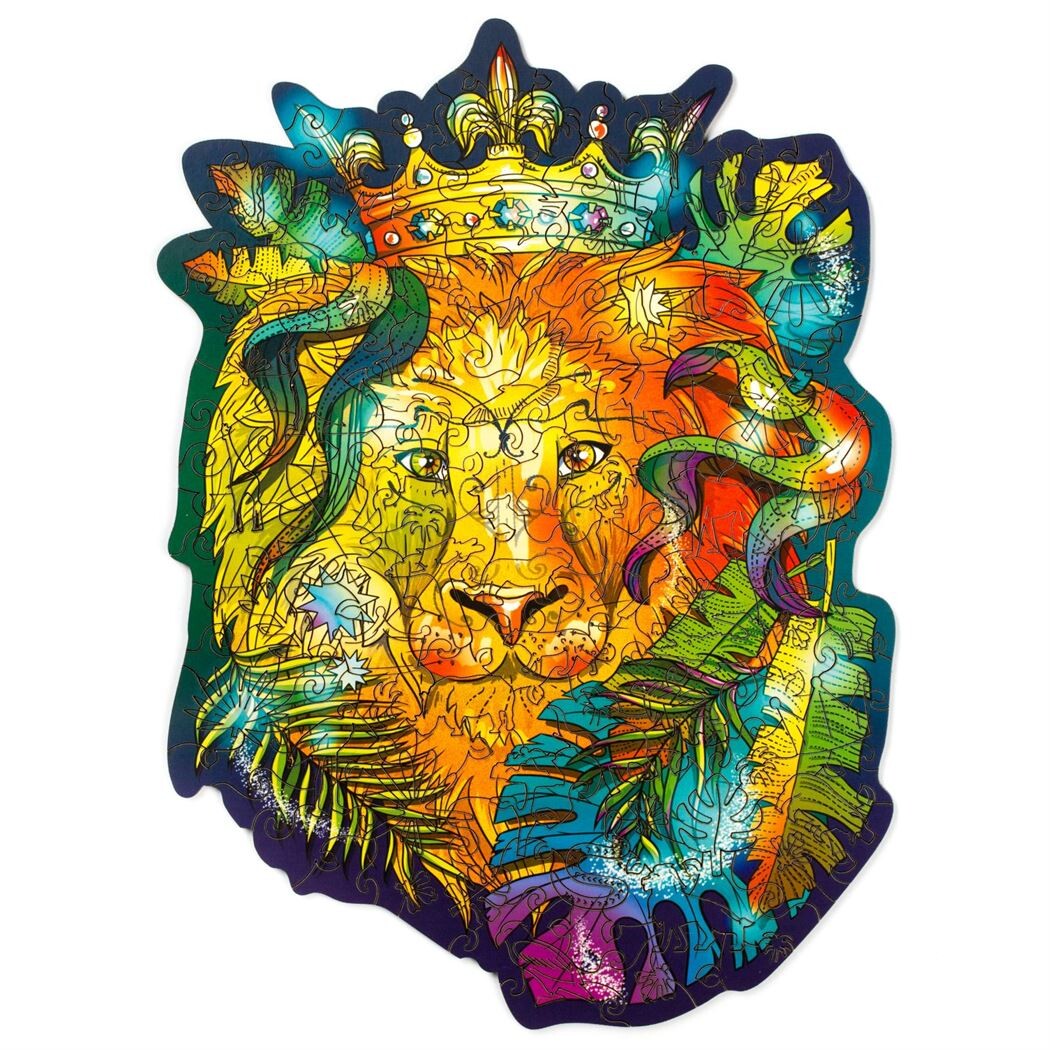 Пазл Zufa деревянный "Король Лев" размер M (2022)