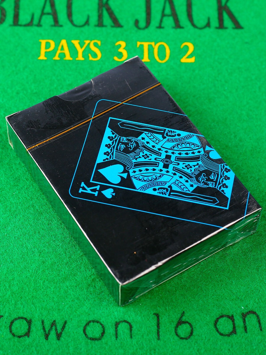 Карты игральные пластиковые "Уэллтон", 54 шт