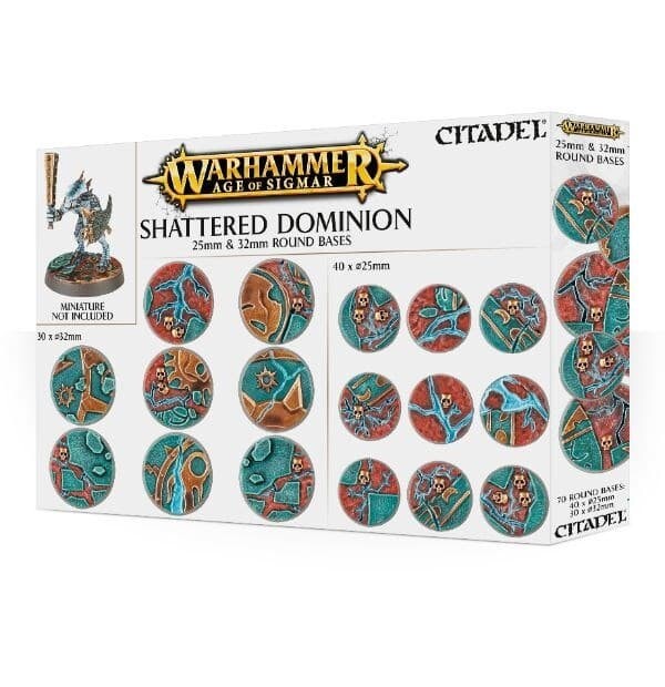 AoS: Shattered Dominion 25&32mm Round Bases