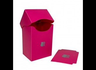 Коробочка пластиковая Blackfire вертикальная - Розовая (80+ карт)