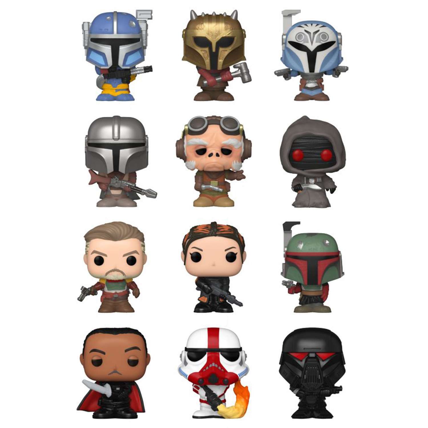 Фигурка Funko Bitty POP! Star Wars Mandalorian Mystery 1 штука в асс.