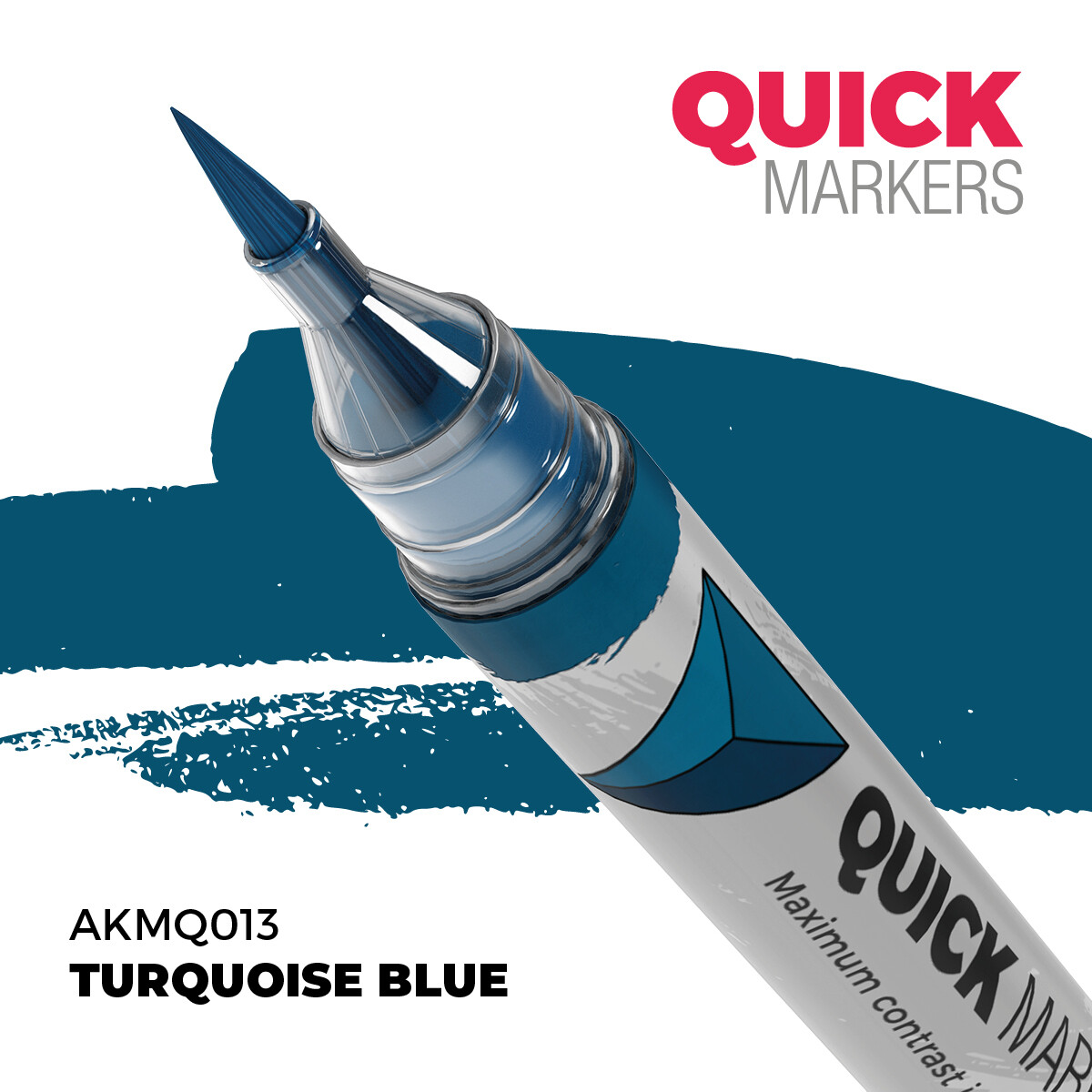 AK QUICK MARKER TURQUOISE BLUE AKMQ013