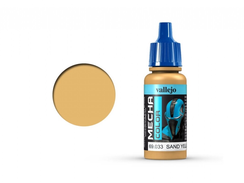 Vallejo Mecha Color: Sand Yellow 69.033