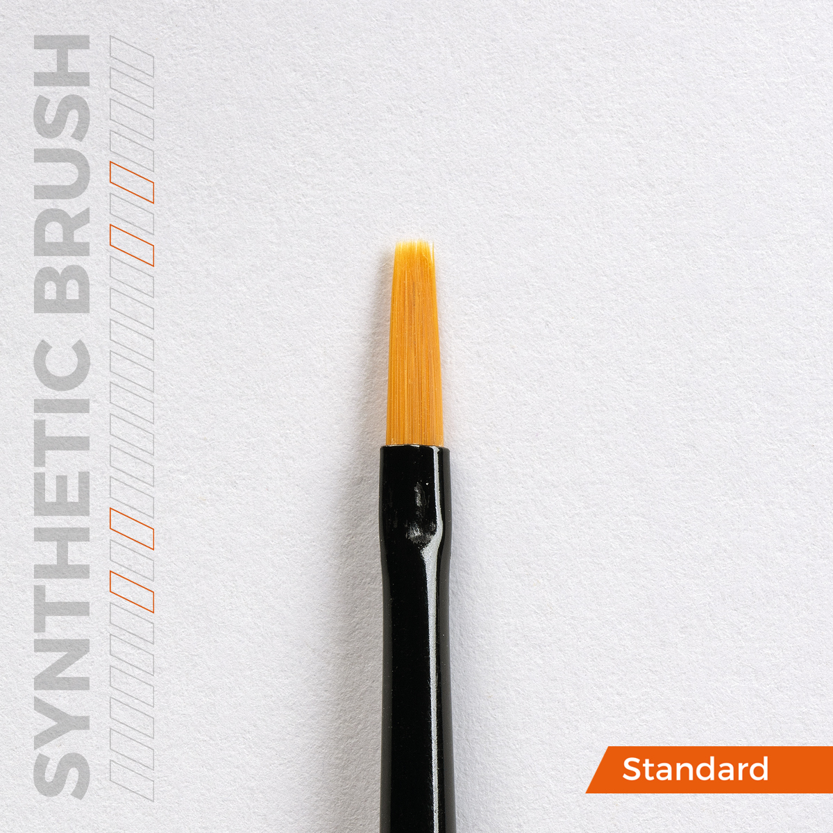 AK: SYNTHETIC BRUSH - FLAT 1 AKB001