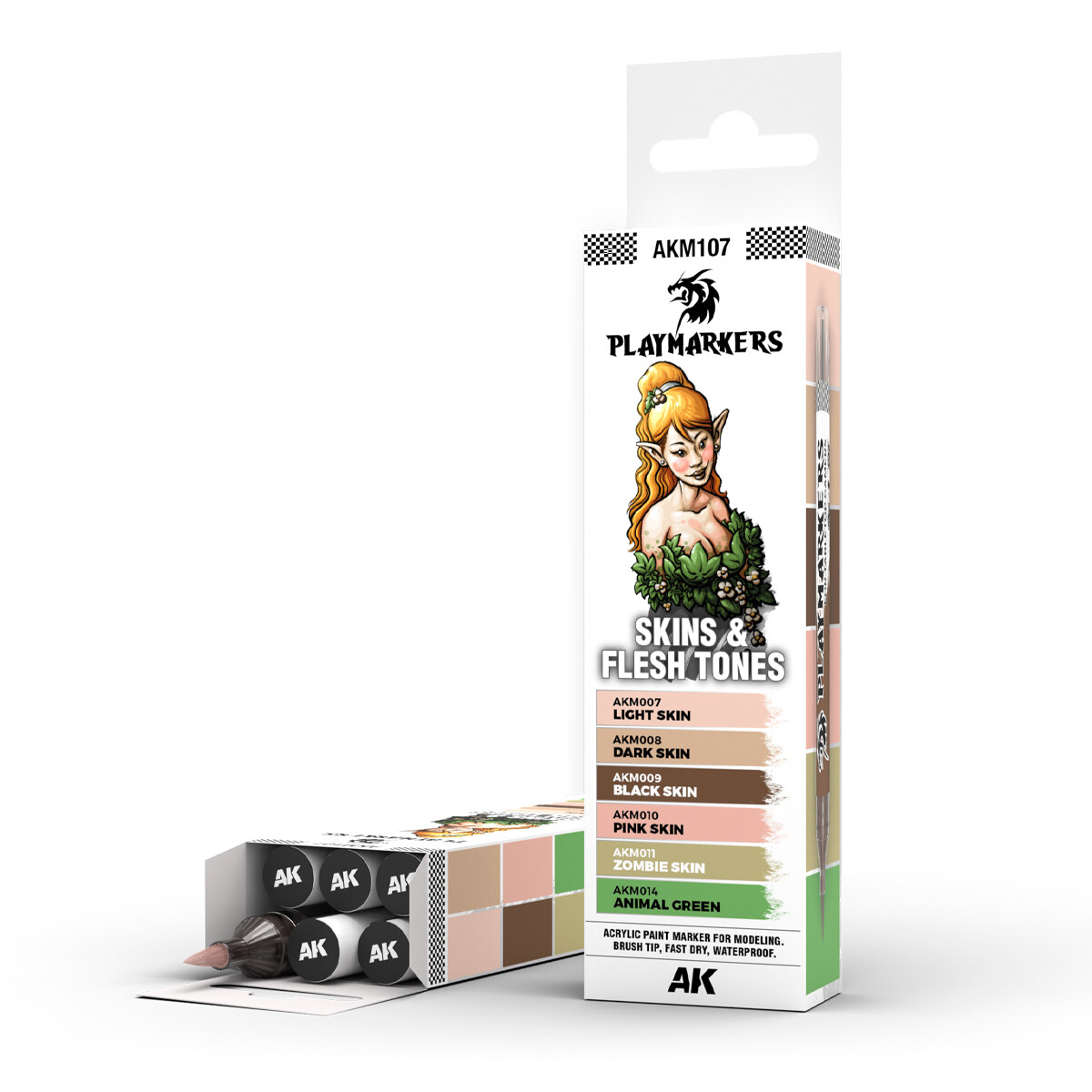 AK Playmarkers SET Skins & Flesh Tones AKM107