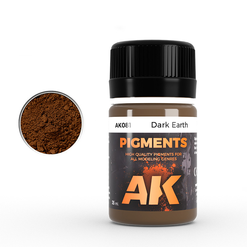 AK Interactive Pigments DARK EARTH AK081 35 мл