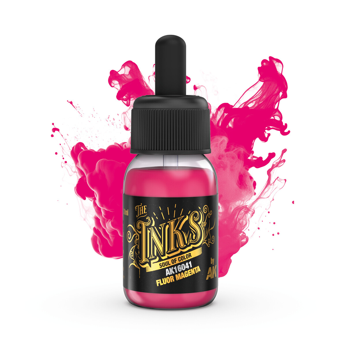 AK THE INKS: FLUOR MAGENTA  AK16041 30 мл 