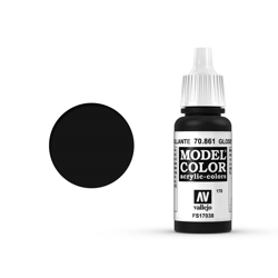 Vallejo Model Color: Gloss Black 70.861