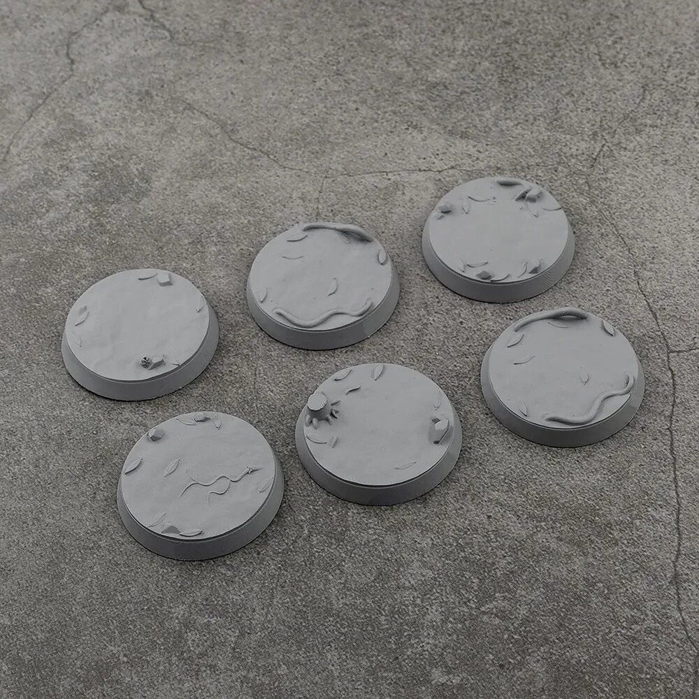 Набор подставок для миниатюр Лесная роща 32 мм