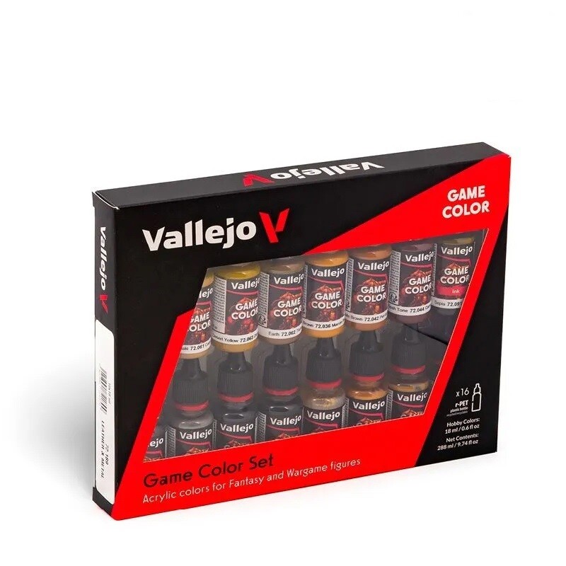 Vallejo New Game Color: Leather and Metal 72.189 (16)