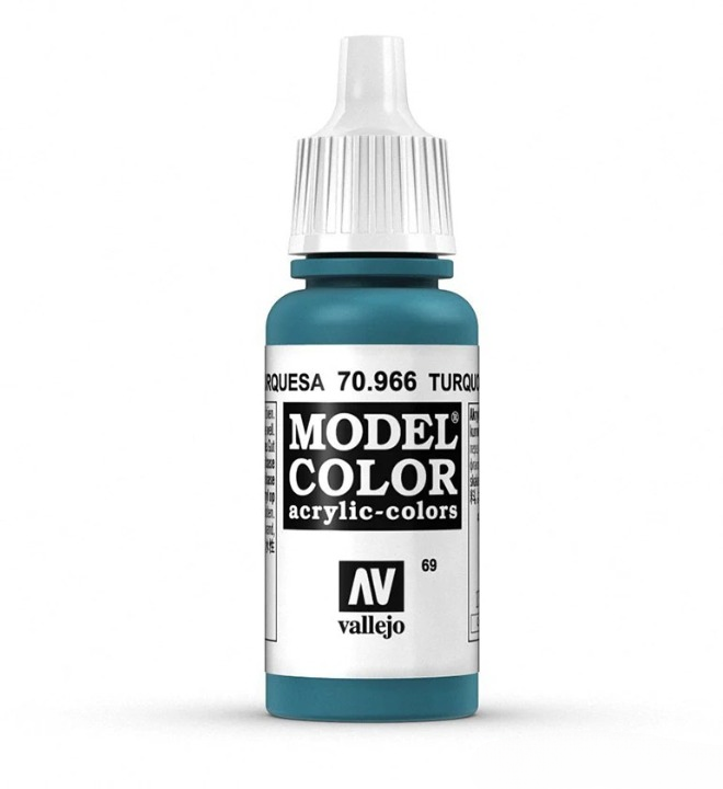 Vallejo Model Color: Turquoise 70.966