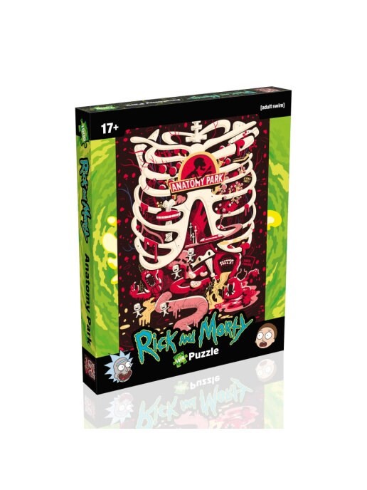 Пазл "Rick&Morty / Рик и Морти. Анатомия" 1000 деталей