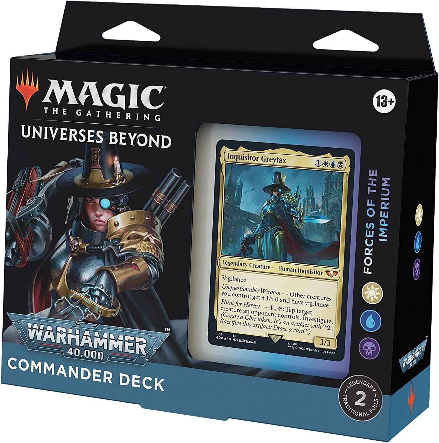 MtG (АНГ): Universes Beyond: Warhammer 40.000. Commander Deck: Forces of The Imperium