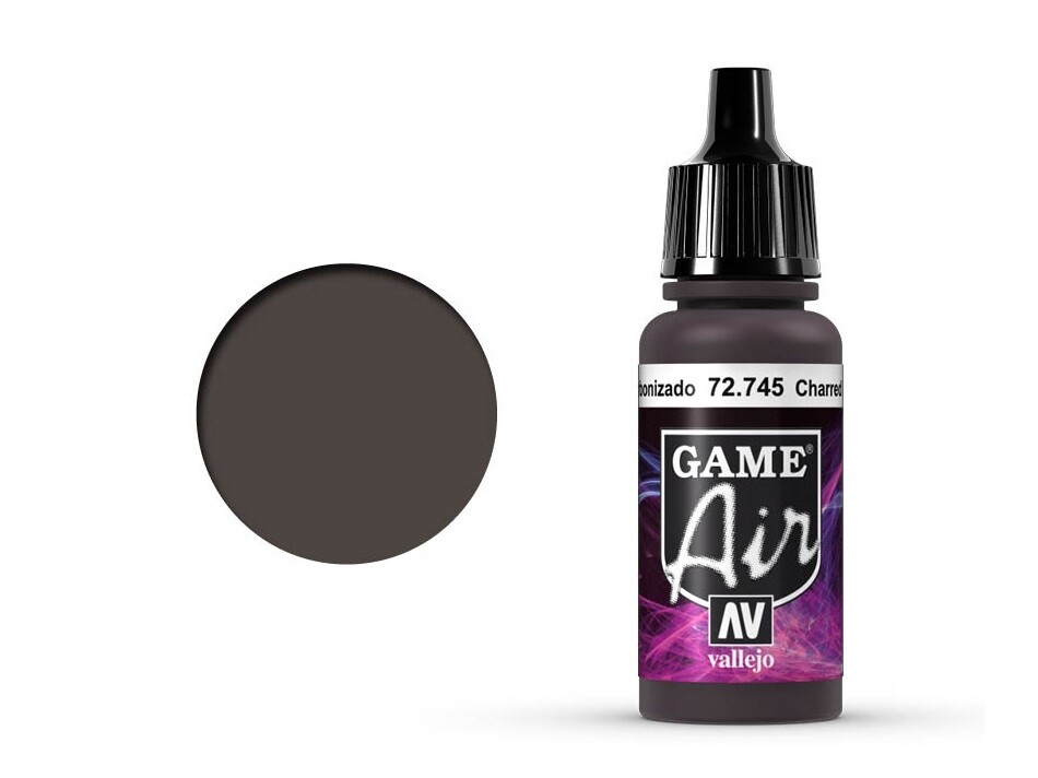 Vallejo Model Air Charred Brown 72.745