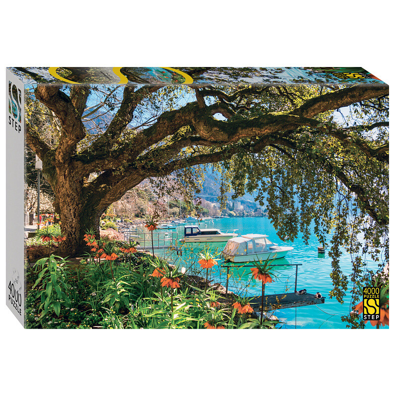 Пазл Степ "Монтрё, Швейцария" 4000 детал.