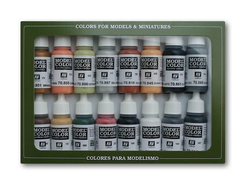 Vallejo Model Color: German Colors WWII 70.107 (16 шт)