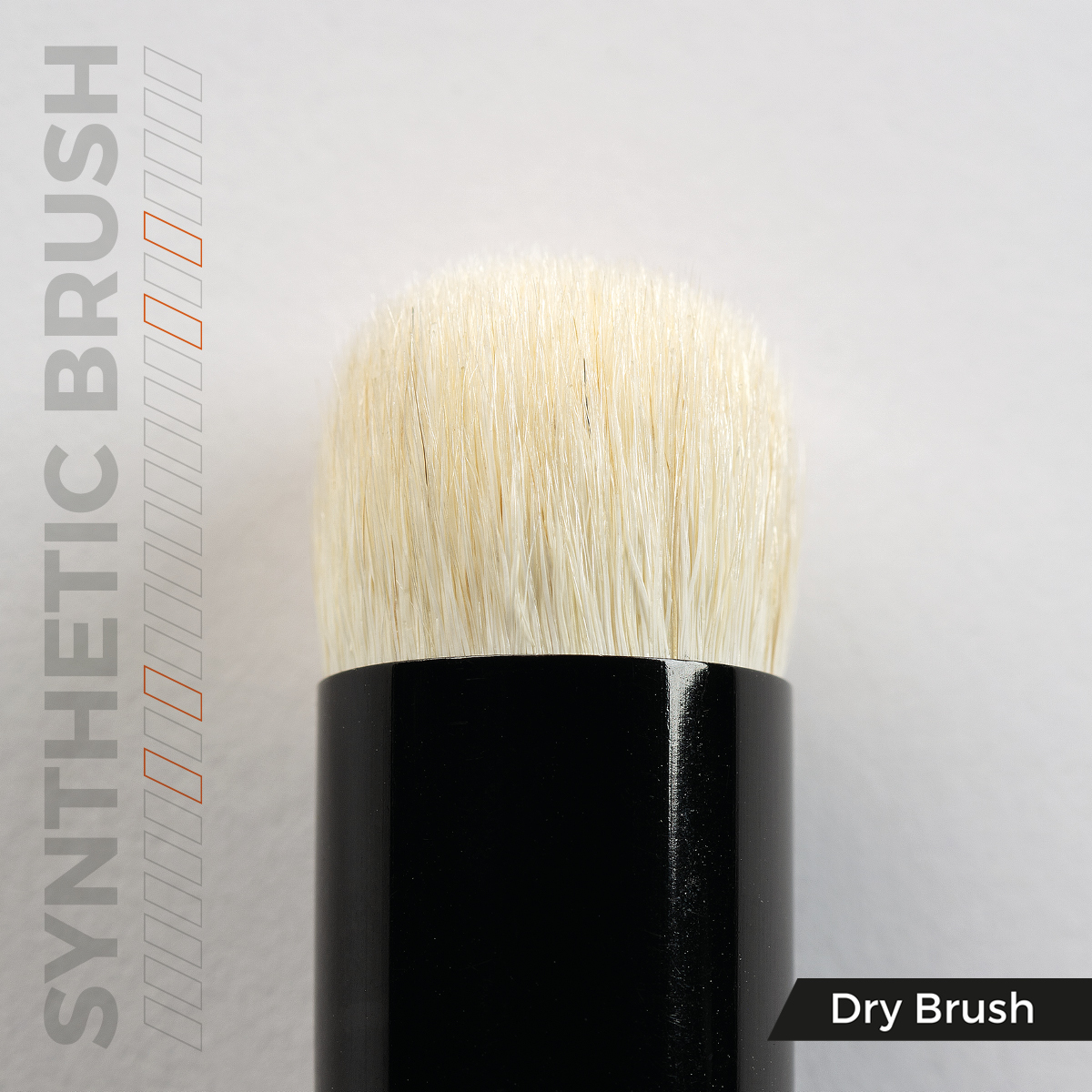 AK: SYNTHETIC DRY BRUSH - XL AKB026