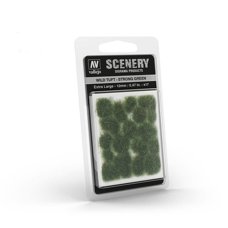 Vallejo Scenery: Wilf Tuft (Strong Green) (12 мм)