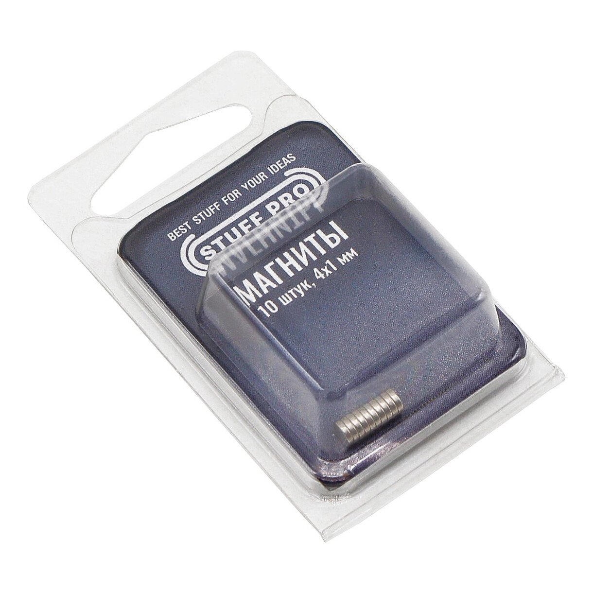 Магниты STUFF-PRO для миниатюр (10 штук, 4х1 мм)