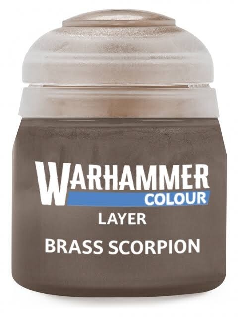 Warhammer Colour Layer: Brass Scorpion (12ml)