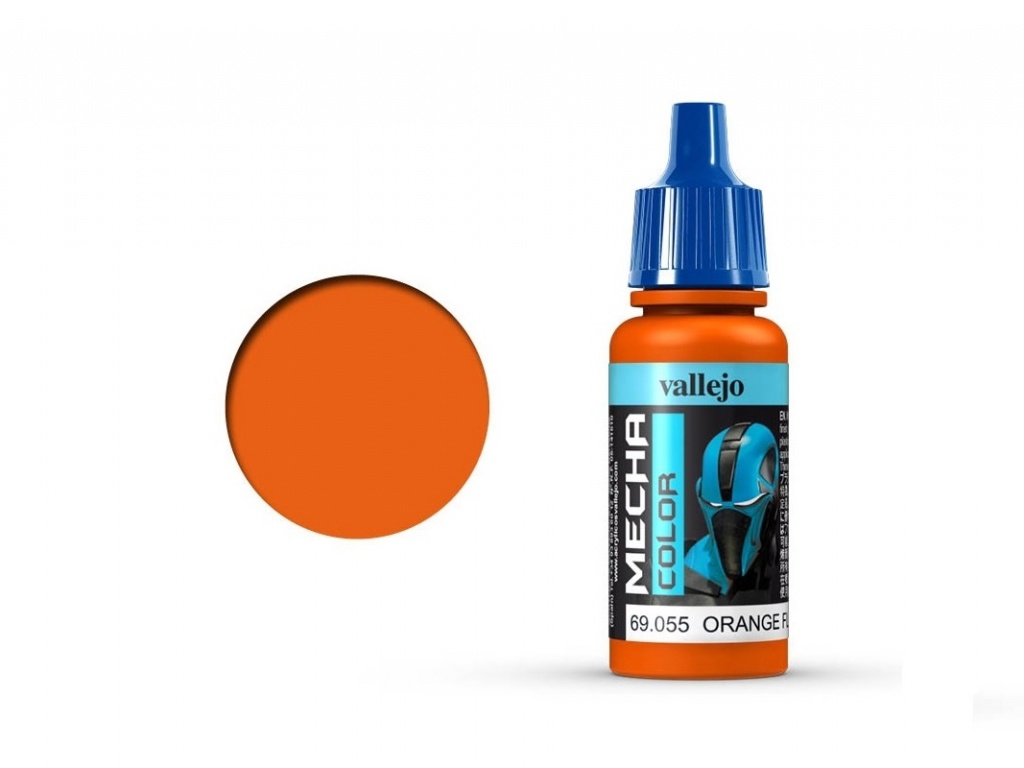 Vallejo Mecha Color: Orange Fluo 69.055