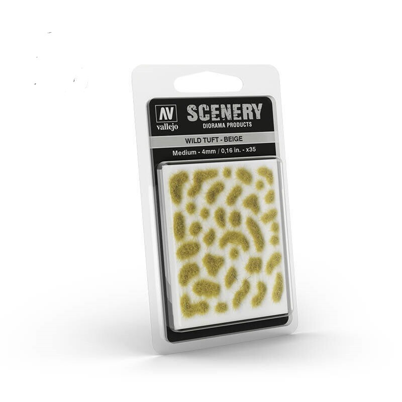 Vallejo Scenery: Wild Tuft (Beige) (4 мм)