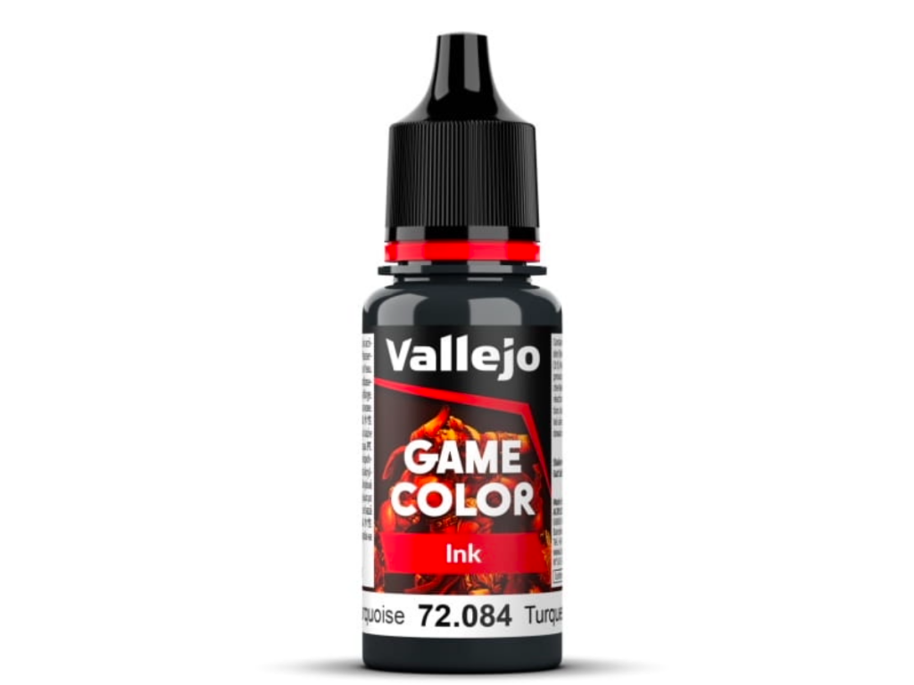 Vallejo Game Color: Dark Turquoise Ink 72.084