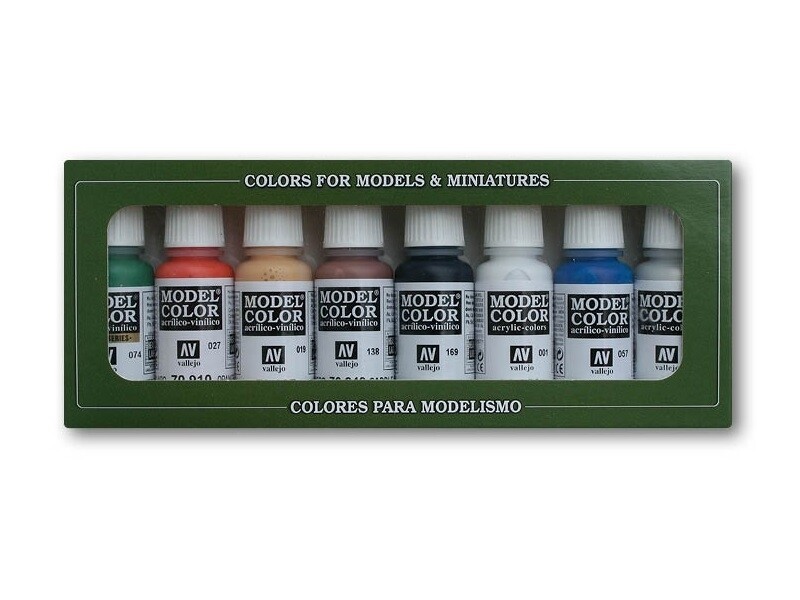 Vallejo Model Color: Wargames Basics 70.103 (8 шт)