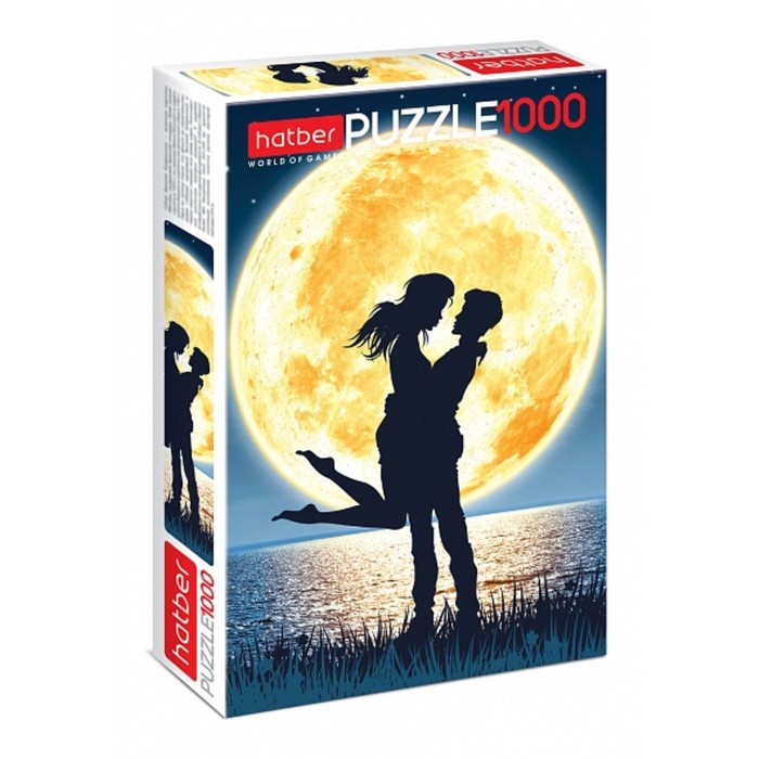 Пазл Hatber "Полнолуние. Романтика" на 1000 детал.