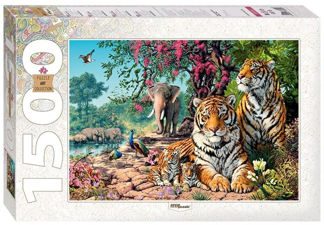 Пазл Степ "Тигры" 1500 детал.