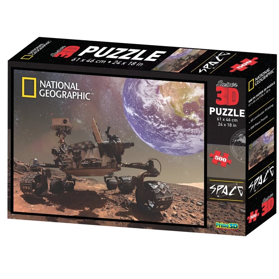 Пазл Super 3D "Марсоход", 500 детал. 