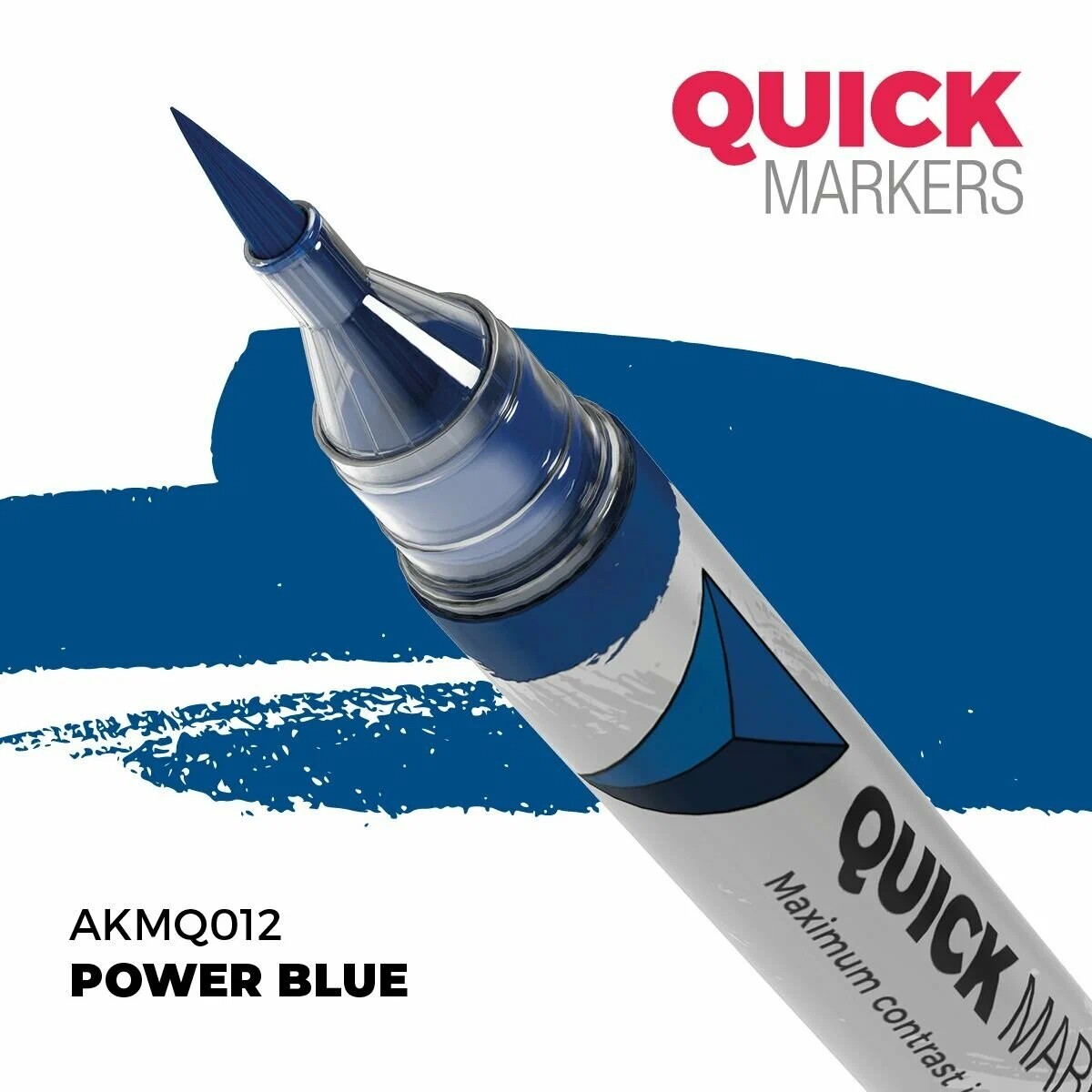 AK QUICK MARKER POWER BLUE AKMQ012