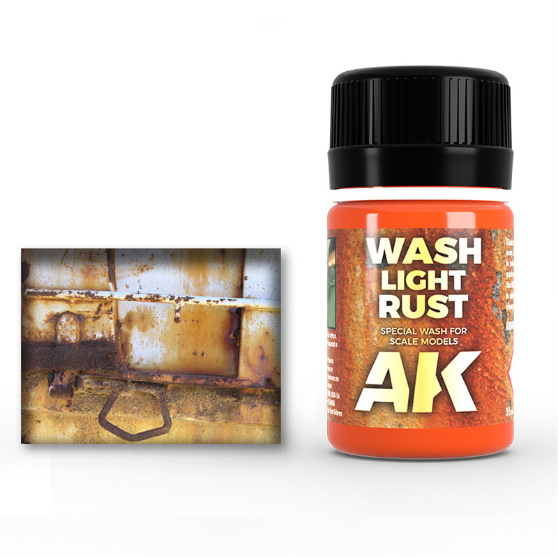 AK WASH LIGHT RUST WASH AK046 35ml