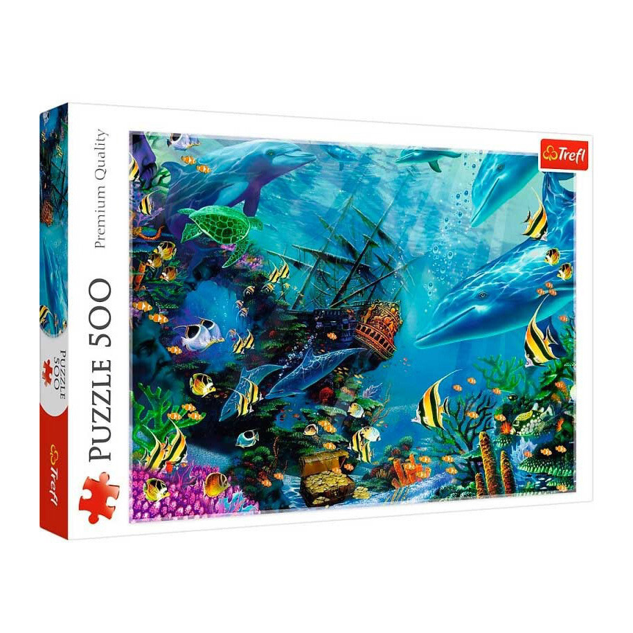Пазл Trefl  "Спрятанные сокровища" 500 детал.