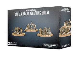 WH40K: Astra Militarum Cadian Heavy Weapon Squad