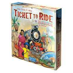 Ticket to Ride: Индия и Швейцария (доп.)
