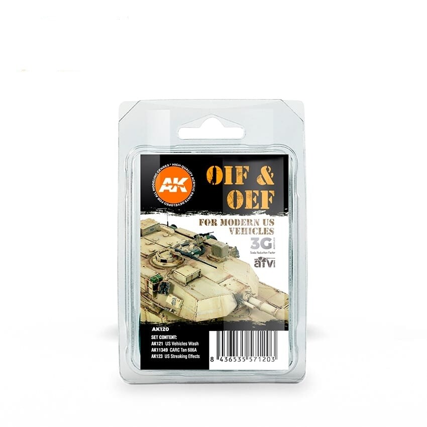 AK OIF & OEF for Modern US Vehicles AK120