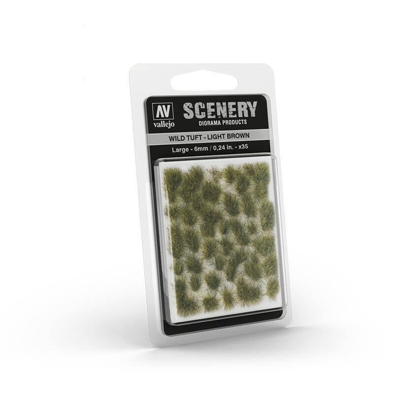 Vallejo Scenery: Wilf Tuft (Light Brown) (6 мм)