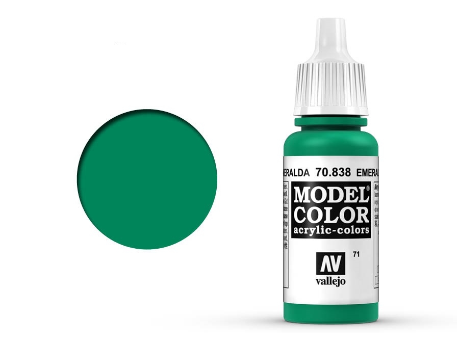 Vallejo Model Color: Emerald 70.838