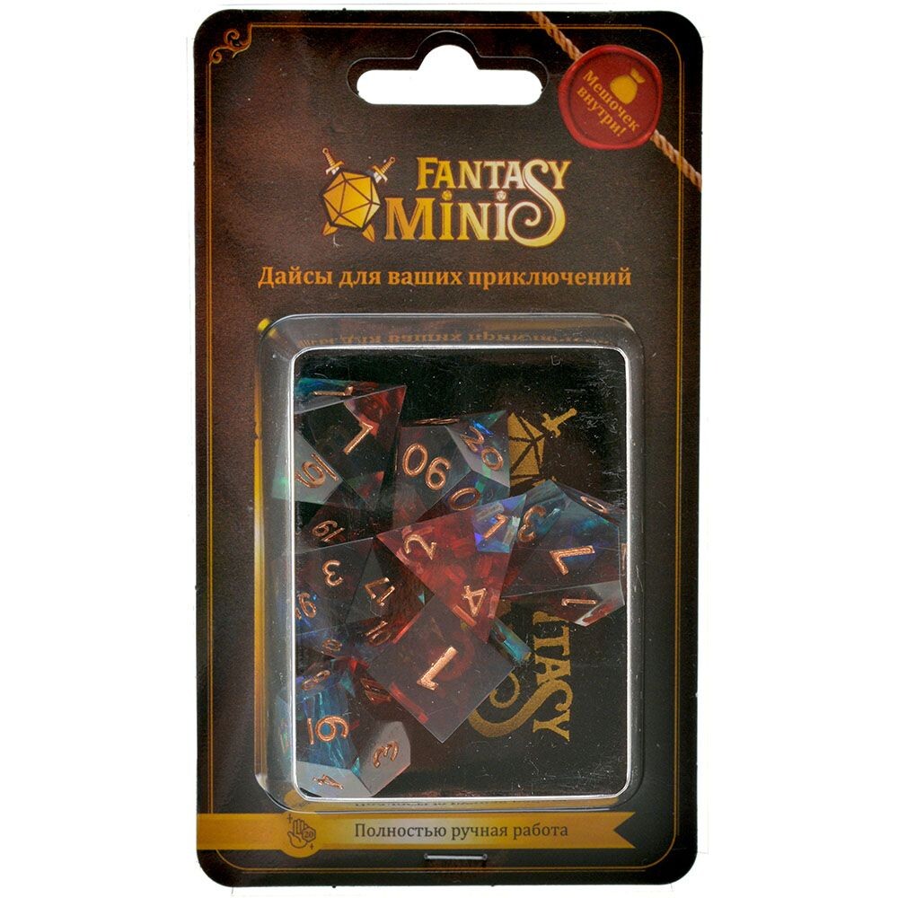 Набор кубиков Fantasy Minis Light Warp