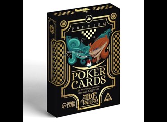 Карты игральные "Poker cards Alice in wonderland", 54 карты 
