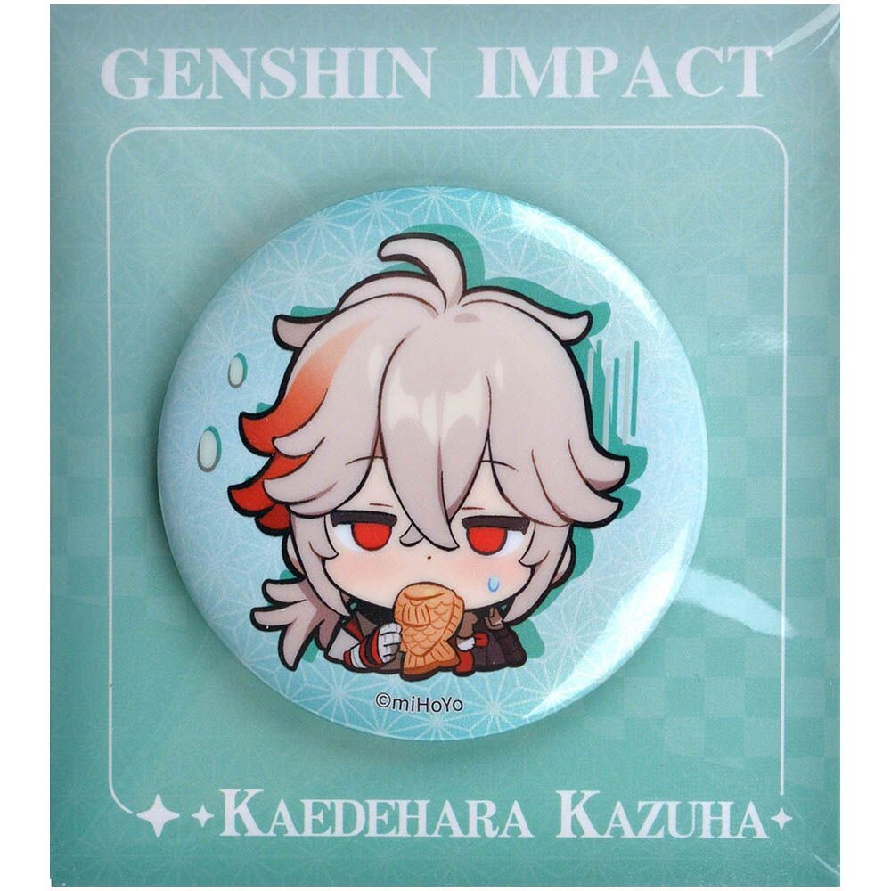 Значок Chibi Expressions Character Can Badge Kaedehara Kazuha