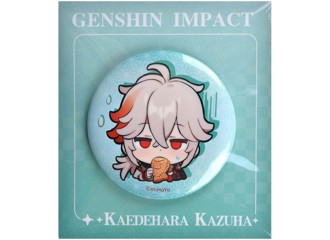 Значок Chibi Expressions Character Can Badge Kaedehara Kazuha