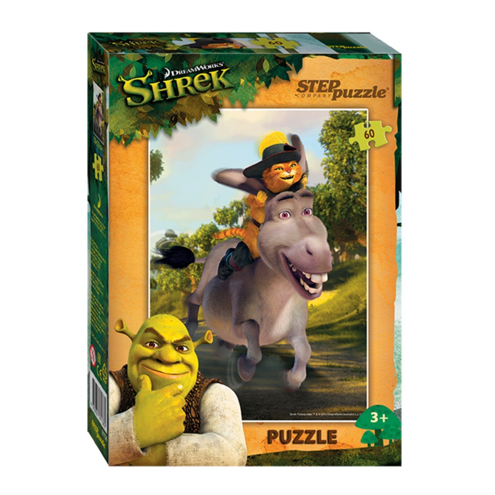 Пазл Степ "Кот в сапогах" 60 детал.