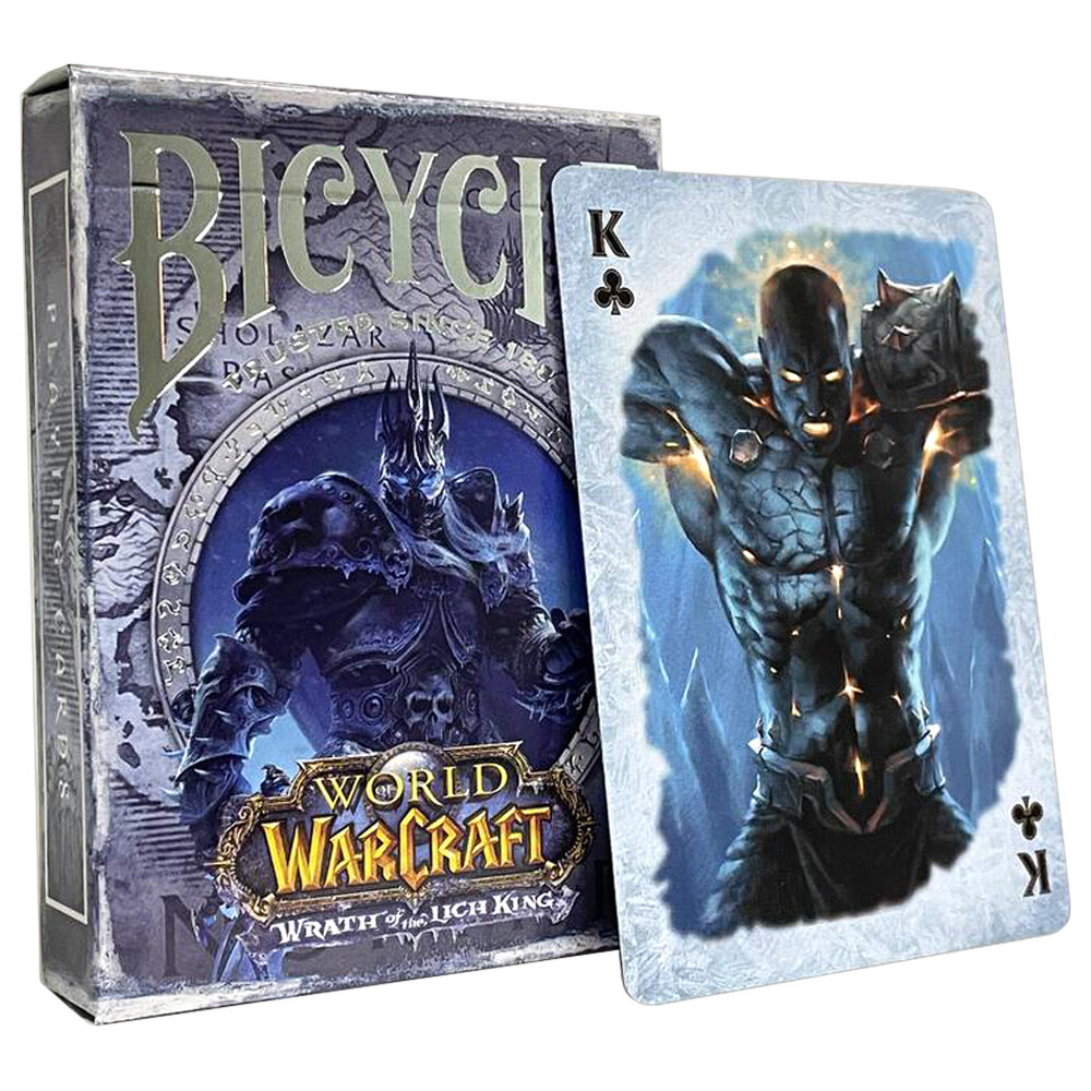 Карты "Bicycle World of Warcraft Woltk Standard Index"